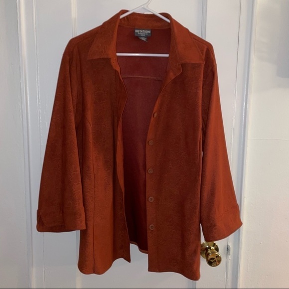 Vintage Button Up Shirt Jacket - Shacket - Picture 2 of 6